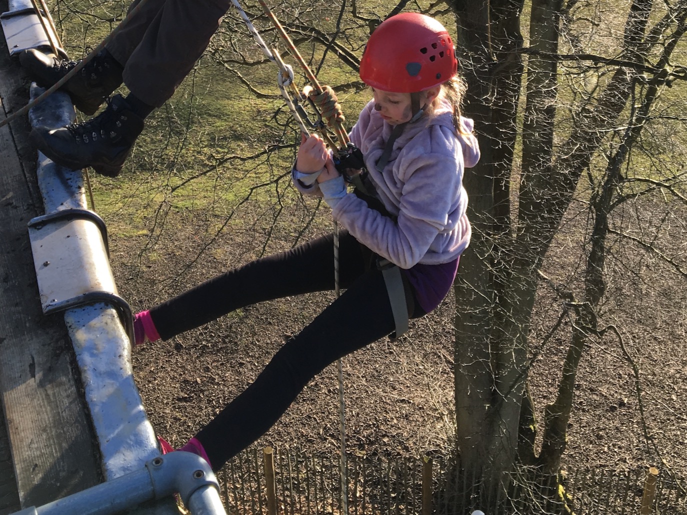 Special Educational Needs abseiling